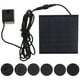 thumbnail image 1 of PTOOTP Bomba solar sumergible de 7 V, 1 W, 180 L/H para acuario, fuente, piscina, jardín, estanque (negra), 1 of 7