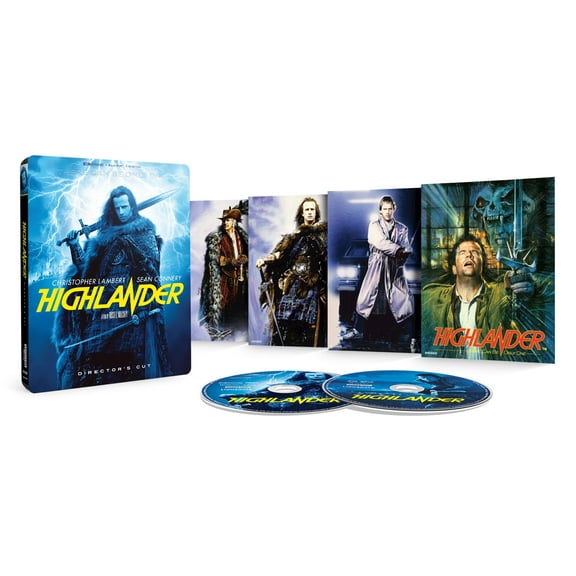 Highlander (4K Ultra HD   Blu-ray   Digital Copy) Art Cards