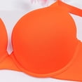 thumbnail image 3 of Fancifize Plus Size Women Push Up Bras Seamless Underwire Full Coverage Breathable Soft Comfort Everyday Bra, 3 of 5