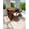 thumbnail image 3 of Antecomedor gris claro con mesa alta para 4 personas, 3 of 10