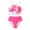 Pink, variant on Elainilye Fashion Girls Tankinis Two Pieces Swimsuits Bathing Suits Kids Pinks Bikini Set Swimwear, Sizes 13-16 Years