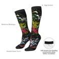 thumbnail image 4 of Daiia Sports Socks bass Printed Novelty Crew Socks for Men Women Knee High Socks Cotton Socks Soft & Breathable Support Unisex Socks, 4 of 6