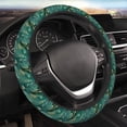 thumbnail image 5 of Naloa Green And Gold Marble Elastic Steering Wheel Cover, Auto Steering Wheel Cover – 15 Inch, Fit Suvs,Vans Cars,Trucks, 5 of 6