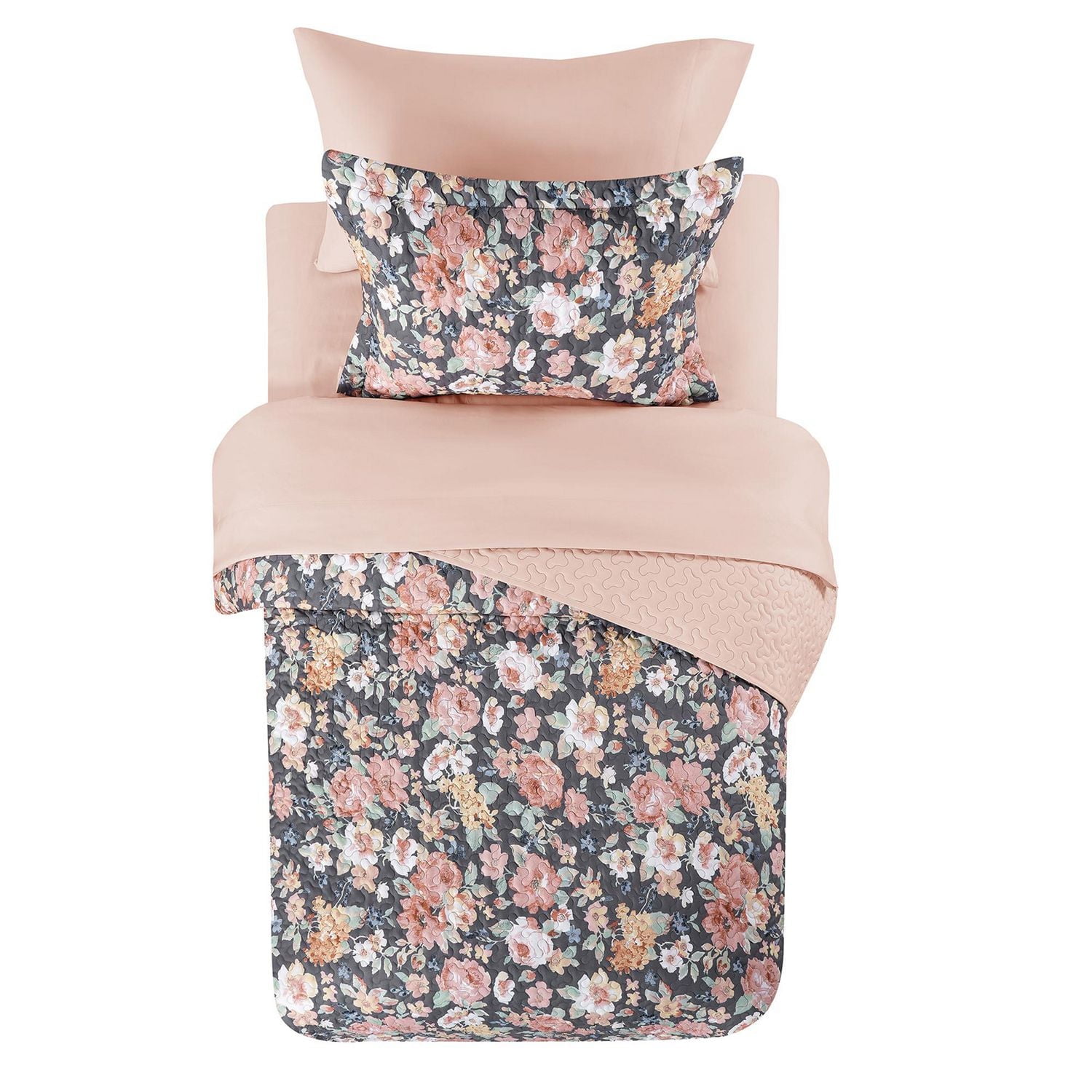 Ensemble de courtepointe Mainstays 1 place/1 place XL