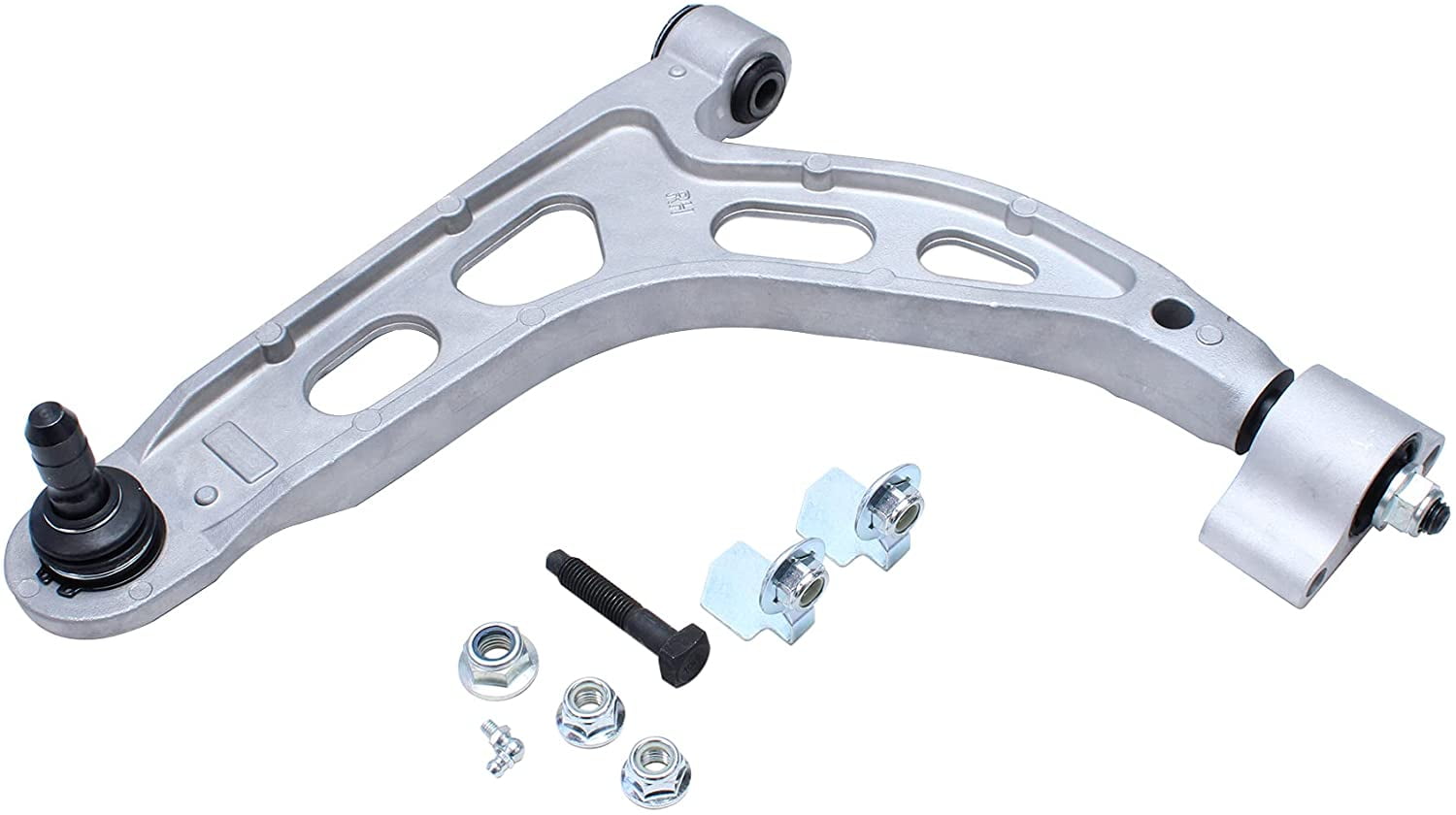 Detroit Axle - Rear Passenger Side Upper Control Arm w/ Ball Joint Assembly Replacement for 2002-2005 Ford Explorer Lincoln Aviator Mercury Mountaineer - 4-Door Models ONLY