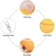 thumbnail image 5 of UBIUO - Cama tipo banana para hámster, hamaca colgante para animales pequeños, cálida, nido, jaula, accesorios para hámster, 5 of 5