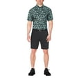 thumbnail image 3 of Ben Hogan Men's and Big Men’s Painted Foliage Print Short Sleeve Golf Polo Shirt, up to Size 5XL, 3 of 5