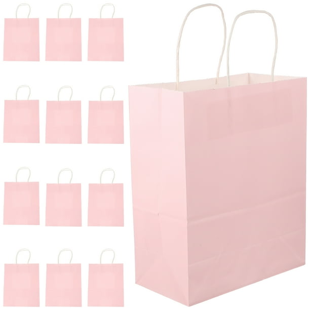Bolsa de regalo de papel de 12 piezas Bolsa de papel Kraft Bolsa Bolsa de papel con bolsas de regalo