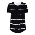 thumbnail image 6 of Oalirro Tops for Women Trendy Summer Crew Neck Boho Pleated T Shirt Dressy Casual Going Out Tunic Blouses, 6 of 7