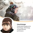 thumbnail image 3 of TureClos Children Boys Winter Knit Cap Beanie Hat Fleece Lined Hat for Toddler Boy Girls Children, 3 of 7