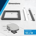 thumbnail image 5 of Camco Universal Camper/RV Roof AC Unit Gasket Kit (25071), 5 of 7