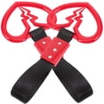 thumbnail image 2 of MasteelfCA 2 pcs Heart-shaped Rings Car Hand Straps Car Handle Warning Straps Car Hand Straps Rings, 2 of 8