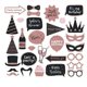 thumbnail image 1 of Accesorios para fotomatón de 30 cumpleaños completamente ensamblados - Juego de 30 - (2 juegos) Letreros para selfies rosas y dorados - Suministros y decoraciones para la fiesta número 30 -, 1 of 5