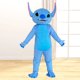 thumbnail image 4 of Disfraz de mascota de cosplay de Lilo y Stitch azul, personaje de dibujos animados de moda, ropa de carnaval de animales de Disney, regalo de cumpleaños, 4 of 5