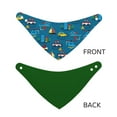 thumbnail image 6 of Kll Transportations With Buildings Dog Bandanas,Triangle Reversible Pet Scarf For Small Medium Large And Extra Large Dogs-Medium, 6 of 7
