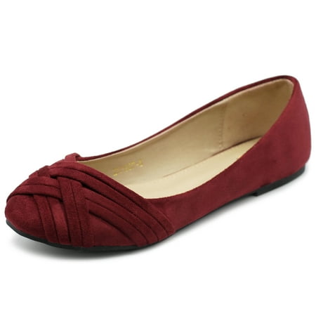 

Ollio Women s Ballet Shoes Cute Casual Comfort Flats ZM1987