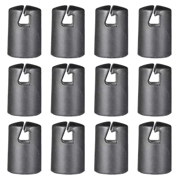 12pcs Plastomer Trampolines Poles Caps Durability Trampolines Protective Cover for Outdoor Jumping Equipment