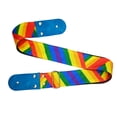 thumbnail image 1 of Correa para guitarra Strap o Tahali para guitarra acústica, bajo eléctrico, guitarra eléctrica Kidam  Arcoiris Diagonal, 1 of 4