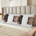 thumbnail image 6 of KLL Ultra Soft Microfiber Body Pillow Cover/Pillowcases 20"x54" with Hidden Zipper Closure-Cat Holding Mugshot Sign, 6 of 8