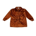 thumbnail image 1 of CNKOO Chemise Décontractée pour Filles Bébé Robe à Boutons Couleur Unie Manches Longues Col Rabattu une-Pièce 2-3 Ans, 1 of 7