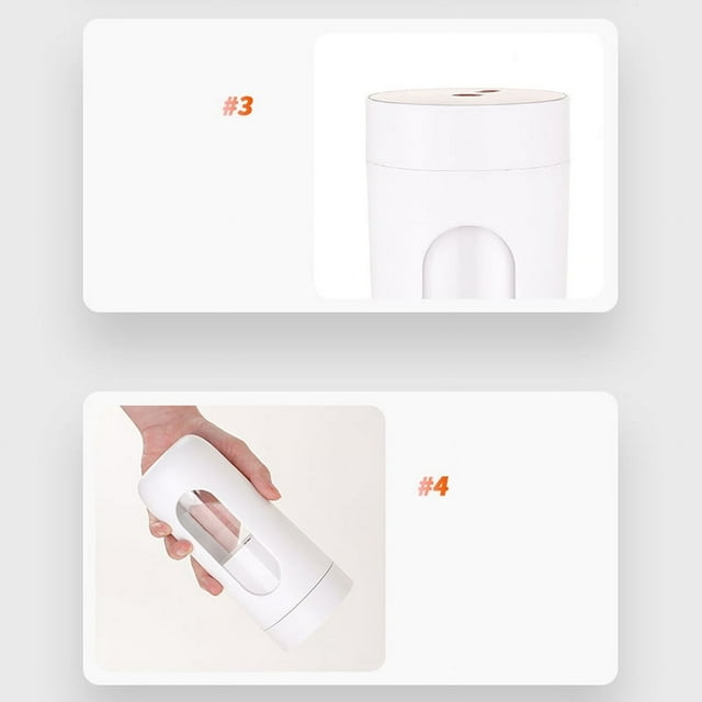 Bouteille de Boisson Blender, Mélangeur Portable USB Rechargeable Mélangeur Portable Mélangeur à Main Intégration Transparente