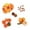 50pcs, variant on 50Pcs Fall Decorations Set with Artificial Pumpkins & Gourds, 7.5x8.25 Inch Thanksgiving Foam Decor - Home Autumn Decorations