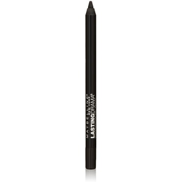 Maybelline New York Eyestudio Lasting Drama Waterproof Gel Pencil Eyeliner, Sleek Onyx [601] 0.04 oz