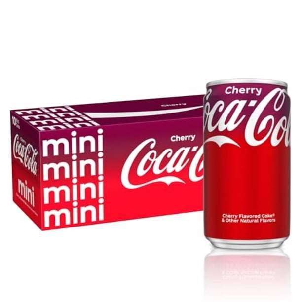 1 Pack | Coca-Cola Cherry Can, 7.5 Fl Oz & 3x 9oz Disposable 1 Pack | Coca-Cola Cherry Can, 7.5 Fl Oz & 3x 9oz Disposable