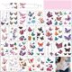 thumbnail image 3 of Pegatinas De Tatuaje De Mariposa , Dibujos Animados , Decorativas Regalos De Papelería, 3 of 4