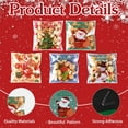 thumbnail image 3 of 100pcs Self Adhesive Christmas Gift Cellophane Bags, Plastic Xmas Cookie Candy Biscuit Bag Goodie Snack Present DIY Ziplock Bag Bulk for Christma s Holiday Party Favors Supplies, 3 of 7