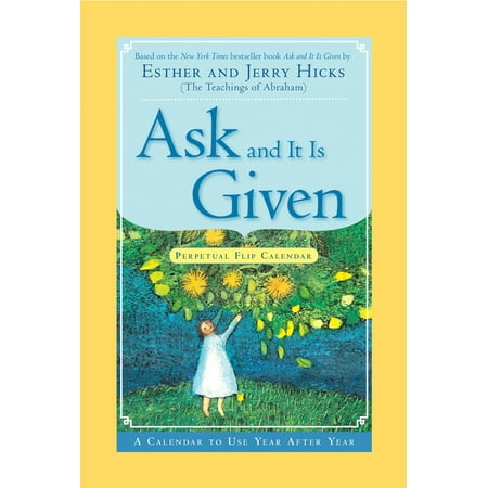 Blessings Perpetual Calendar - Ask and It Is Given Perpetual Flip Calendar