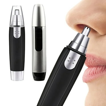 RAGUPEL Electric Nose Hair Trimmer for Men and Women,360° Rotary Blade Painless Stainless Steel Dual Edge Blades Nose Trimmer