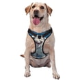 thumbnail image 1 of Fotbe Starry Sky Cloud Bulldog Arnés para Perro con Estampado –Chaleco Ajustable Acolchado con Asa de Control para Perros Grandes-Small, 1 of 6