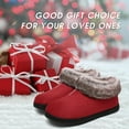 thumbnail image 3 of Mishansha Women Memory Foam Slippers Booties Winter Warm House Shoes, 3 of 8