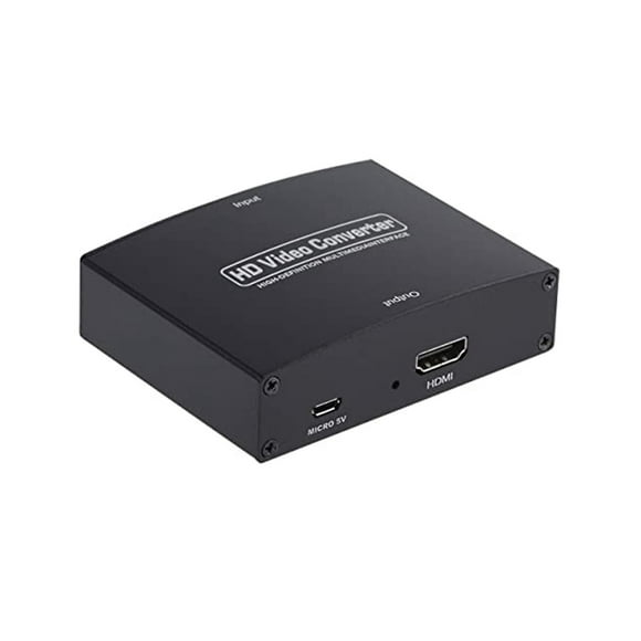 Component To Hdmi Converter, Portta Ypbpr To Hdmi Adapter + R/l Audio Extractor
