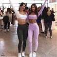 thumbnail image 3 of 2024 Pad Nylon Yoga manga larga mujeres Yoga Top correr al aire libre Fitness Brush camiseta de manga larga gimnasio entrenamiento Push Up deportes Top, 3 of 5