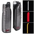thumbnail image 4 of Tail Light Assembly Led Taillights Car Reverse Lamp Car Brake Light Pair LED Dynamic Tail Light Assembly Smoked Lens Waterproof Fit For Hiace 200  Van 2005-2017, 4 of 8