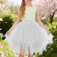 thumbnail image 2 of EnJoCho Girls Tutu Skirt 50s Vintag𝖾 Ballet Bubble Dance Skirts Cos-play Festival Party Skirts Flower Puffy Mesh Short Dress, 2 of 4