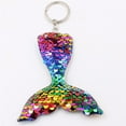 thumbnail image 3 of Shisuyan 6 Pcs Pendentif Suspendu pour Sac Queue de Poisson Porte-Clés Décoratif Rose pour Offrir, 3 of 8