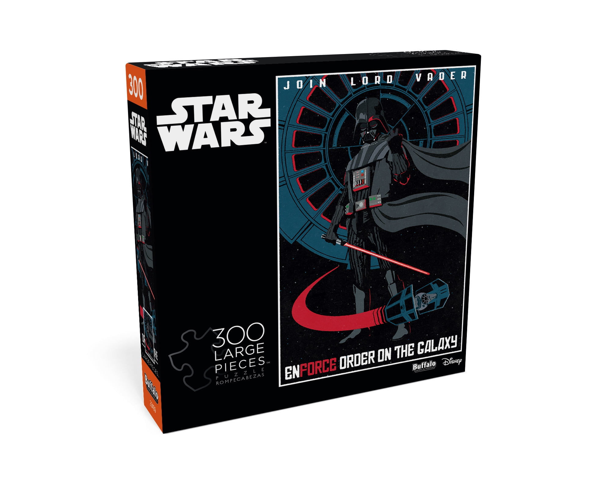 Buffalo Games Star Wars Join Lord Vader Puzzle de 300 pièces imbriqué pour adultes de 14 à 99 ans