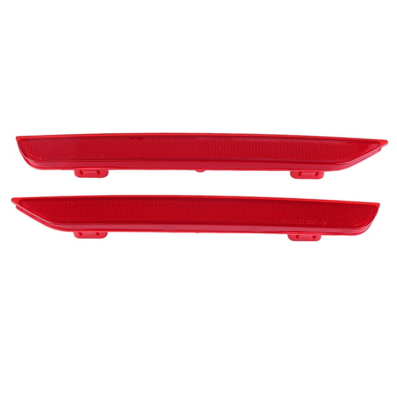 iSpchen 2Pcs Rear Bumper Reflectors Left/right Side Red Lens for Honda Odyssey 2011-2017, Replaces 33505TK8A01 33555TK8A01