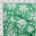 thumbnail image 3 of oneOone Polyester Spandex Sea Green Fabric Leaves & Floral Sewing Fabric By The Yard Printed Diy Clothing Sewing Supplies 56 Inch Wide, 3 of 6