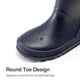 thumbnail image 2 of Botas DREAM PAIRS impermeables y livianas para niños, color azul marino, talla 13, 2 of 6