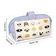 thumbnail image 4 of Taicans Cute Cat Print Makeup Bag with Compartments,Large Capacity Travel Cosmetic Bag,Waterproof Toiletry Organizer, 4 of 9