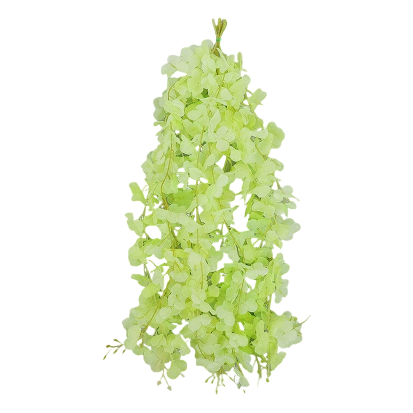 ERTZAE Green 23.62" Wisteria Vines Silk,Artificial Flowers,Wisteria Vines Hanging Flowers Silk Wisteria String For Home Garden Party Wedding Decor,Wedding Arch Floral Party Garden Ceremony