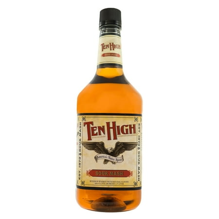 Ten High Bourbon Whiskey, 1.75l 80 Proof