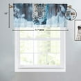 thumbnail image 4 of Leopard Valance Curtain for Kitchen African Safari Wildlife Animal Cheetah Winter Snow Window Valance for Living Room Bedroom, Kitchen Valance Rod Pocket Window Decor Curtain 54 by 18 in, 1 Panel, 4 of 6