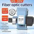 thumbnail image 2 of HS-30V One-Step Fully Automatic Fiber Optic Cleaver+Blade Optical Fiber Fusion Splicer Cutter Cold Cut Hot Melt,1 * Fiber Optic Cleaver Kit,Blue, 2 of 8