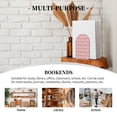 thumbnail image 7 of Pofeuu Cute Poodle Dog Print Large Bookend Hold Heavy Books- Wood Bookends for Heavy Books Heavy Duty Book Ends Wood Bookends for Office Desk Non-Skid, 7 of 7