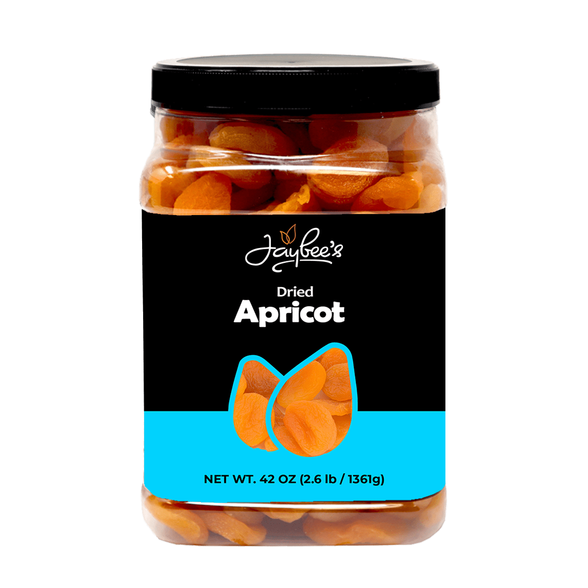 Jaybee's Nuts and Dried Fruits Dried Apricots 3 Lbs Healthy